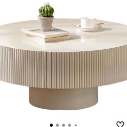 Brand New round Coffee Table 