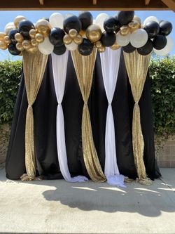 Graduation backdrop