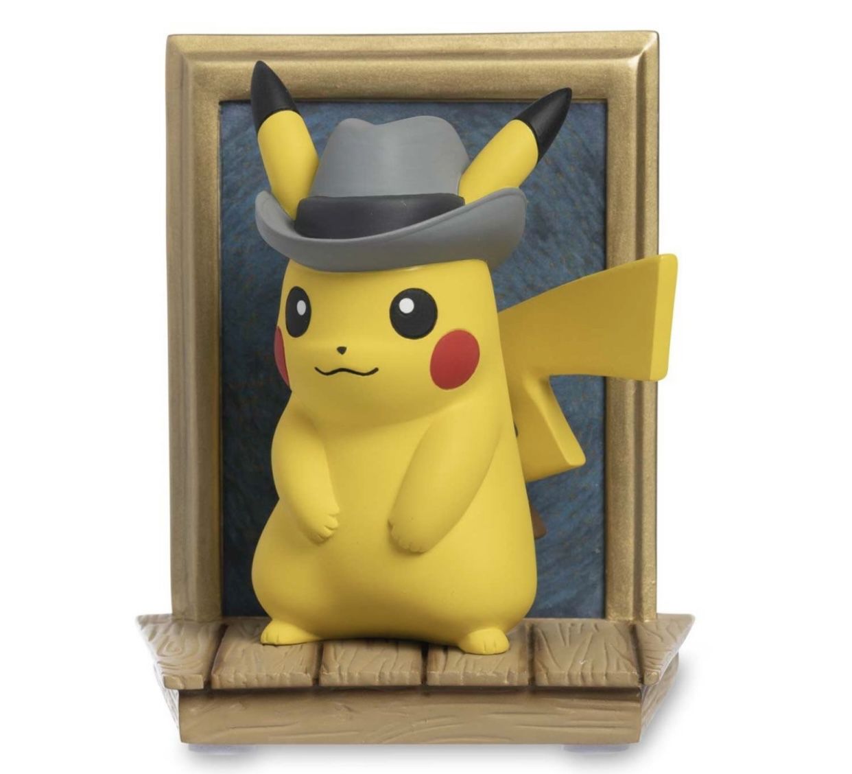 Pokémon x Van Gogh Museum: Pikachu/Eevee Inspired by Self-Portrait with Grey Felt Hat Figure