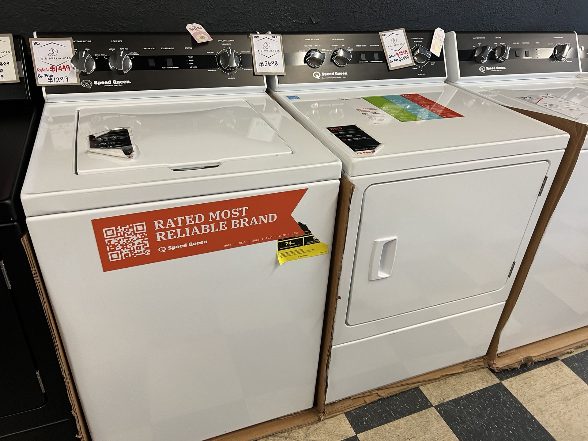 Speed Queen TR5 And DR5 Washer And Dryer Set 💐