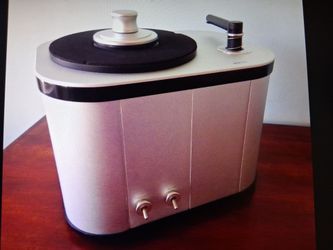 Hanss Acoustics RC-20 vinyl record album cleaner 45 RPM 33 RPM and accessories