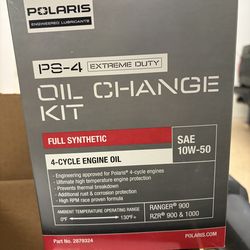 Genuine Polaris oils and air filter