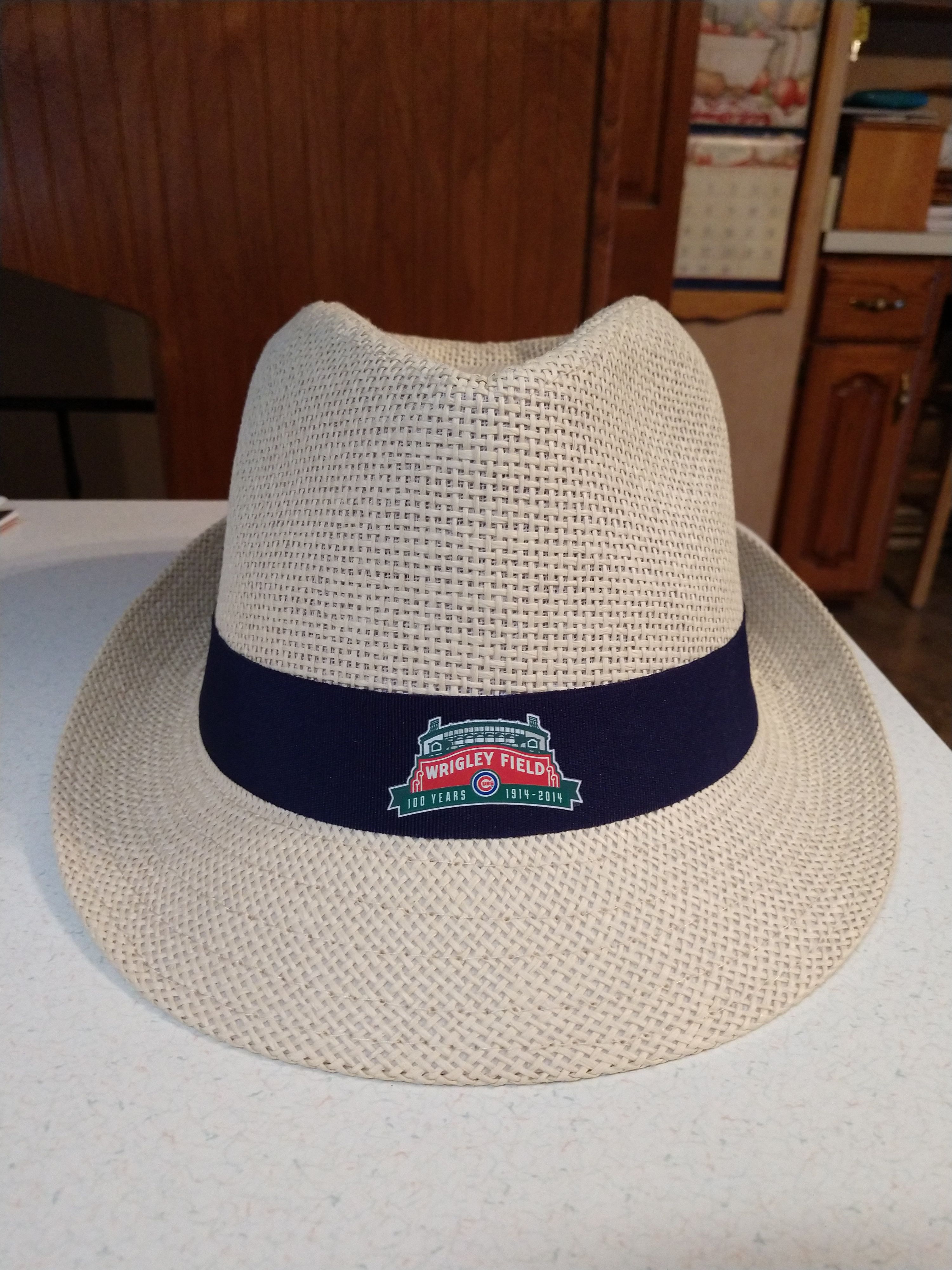 Chicago Cubs Wrigley Field 100 Years Fedora