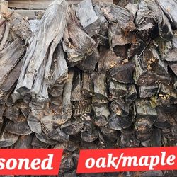 Seasoned Oak/maple Firewood 
