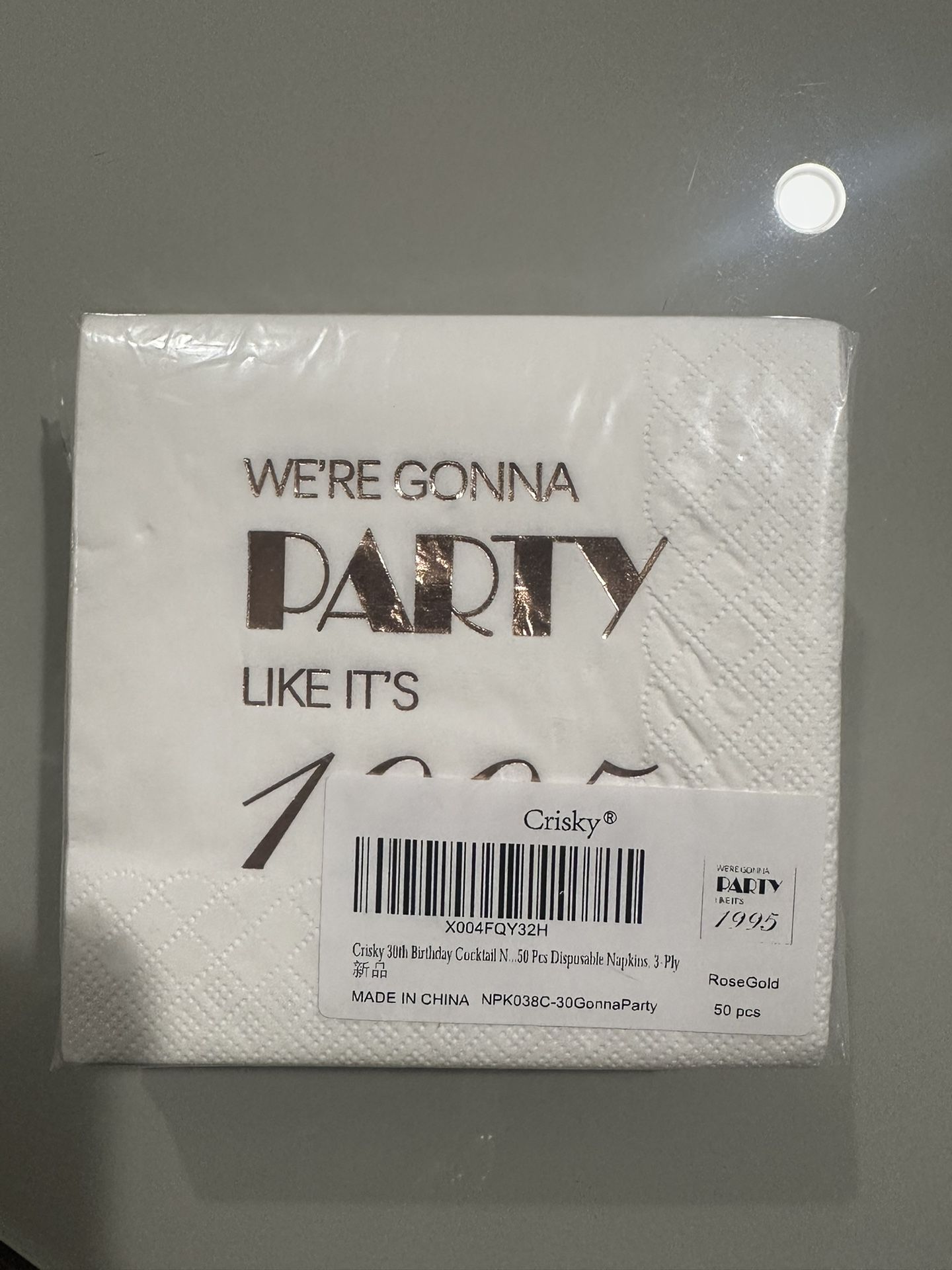 Party Like It’s 1995 Napkins - 50 Count 