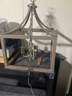 4 Light Open Cage Geometric Lantern