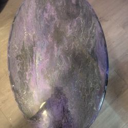 Fluid Painting Art Coffee Table 