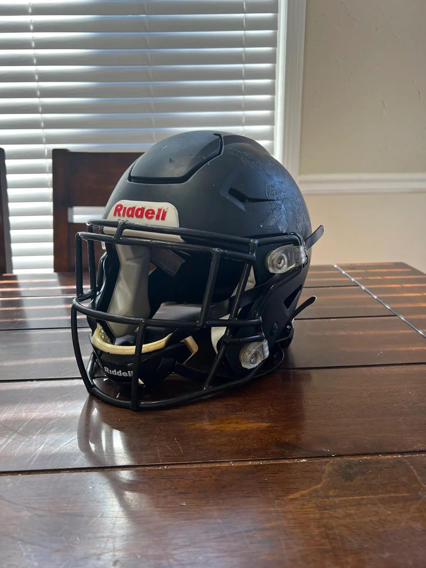 Black Riddell Speedflex Helmet