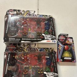 Bakugan Clash Pack And Special Attack Bakugan Set Of 3 Toys By Spin Master