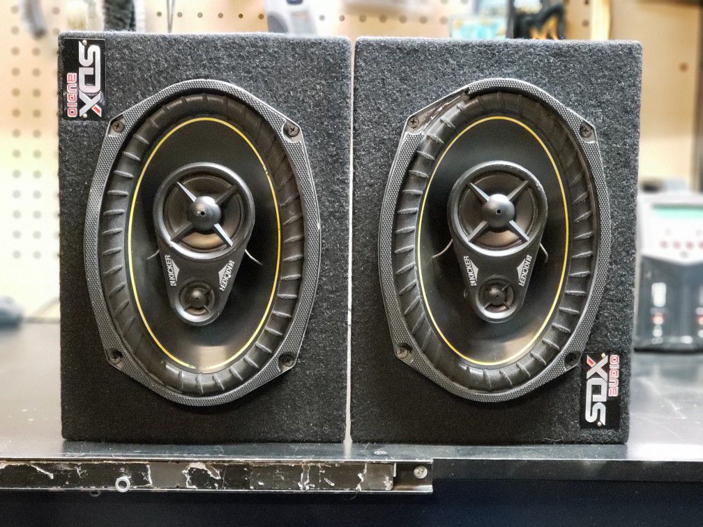 Kicker D- Series 6X9 speakers