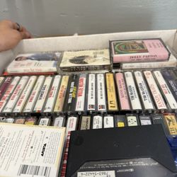 Bunch Of Cassette Tapes