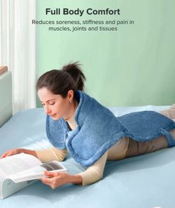 Sable Electric Heated Pad XXX-Large 25"in x 32"in Fast Heating Pad for Back Pain, Heat Therapy for Neck, Shoulders, Arm & Leg NEW Brand New In The Box