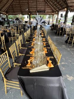 Chiavari chairs - tables - decor