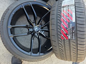 19"new Wheels, & New Tires For TOYOTA CAMRY