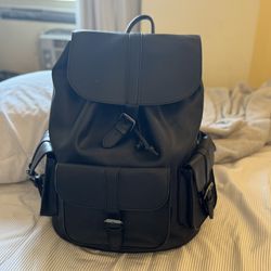 ALDO black leather Backpack Bag new
