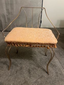 Antique vanity chair