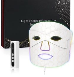 Red Light Therapy Mask,7+1 Color Led Face Light Therapy Mask