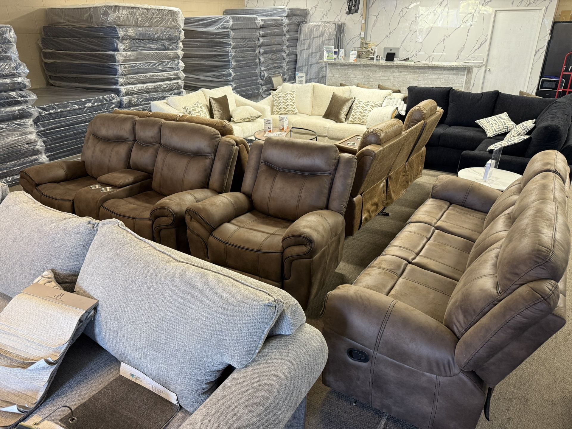 Sofas Reclinables 3 Piezas