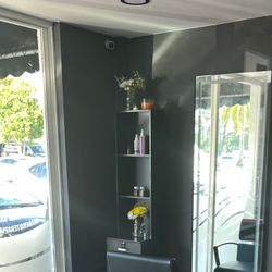 Styling Cabinet - Black - Salon storage cabinet