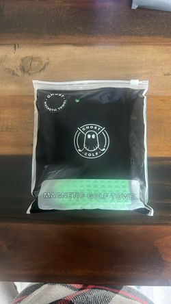 Ghost Golf Magnetic Golf Towel Brand New In Original Packaging