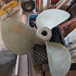 Heavy Brass Prop 25 "X 26" Paid $2750 New