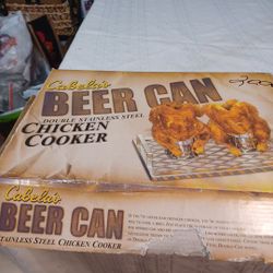 Vtg. Cabelas Chicken Cooker
