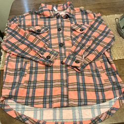 Womens Zenana Brand Lightweight Shacket With Pockets 