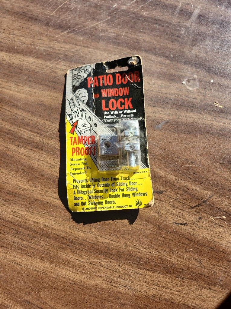 Patio Door And Window Lock New