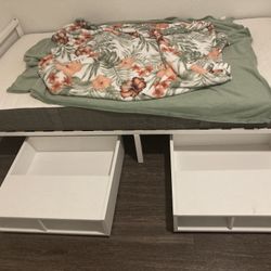 Bed and Drawer Set $350 
