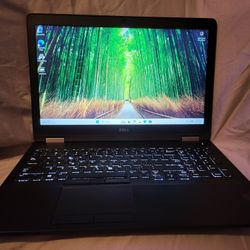 Refurbished Dell Latitude e5570, i5-6300u, 16gb ram, 250gb ssd, new batt