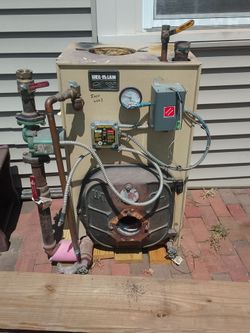 Weil Mclain Gold oil fired boiler