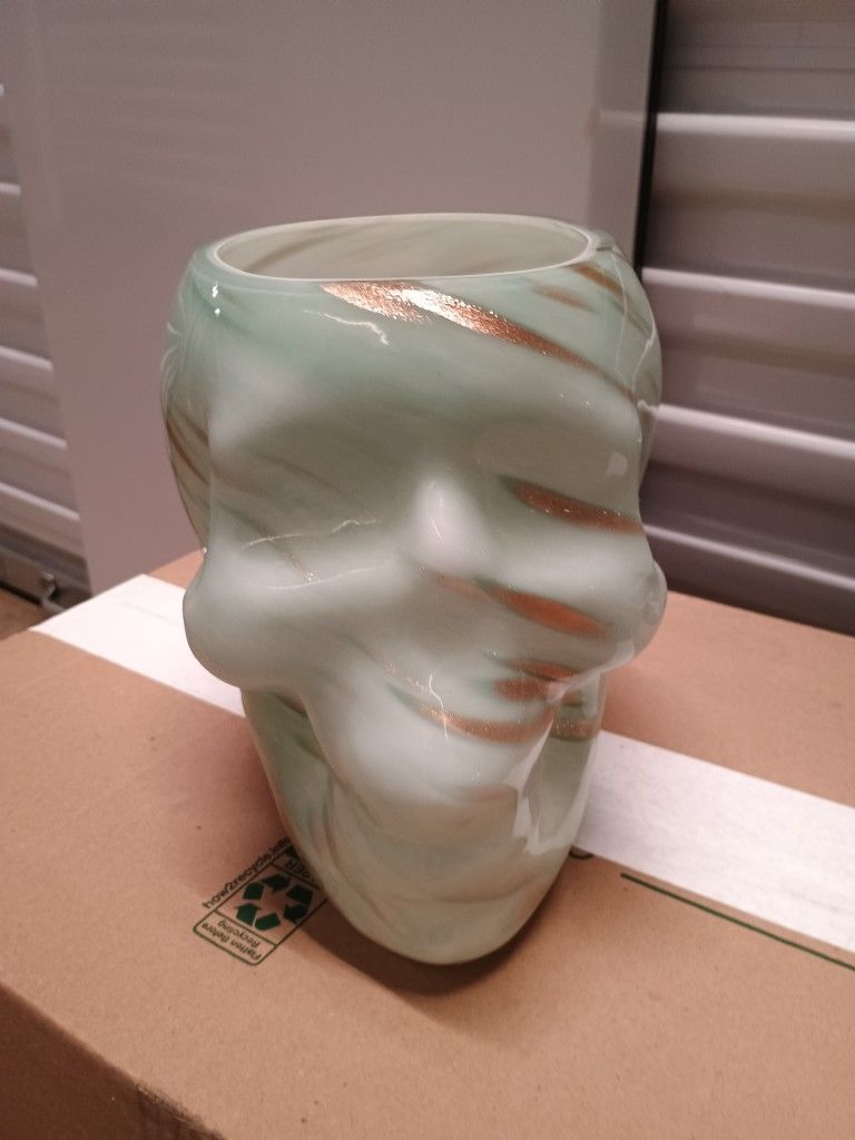 Skull Shaped Vase