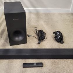 Samsung 2.1 Channel 130W Soundbar With Wireless Subwoofer