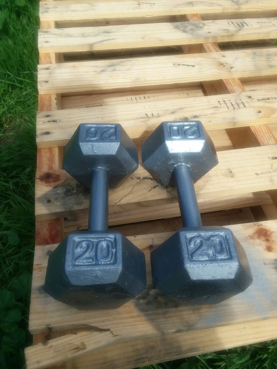 20Lb Hex Dumbbells for sale. $25