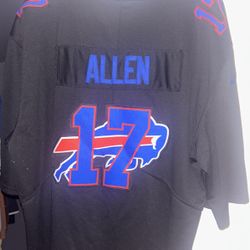 Josh Allen Jersey Bills Logo 