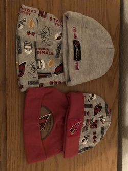 Cardinals infant hats