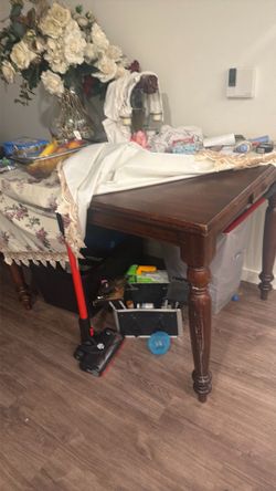 Wood table