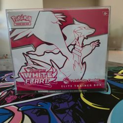 White Flare Pokemon Center Elite Trainer Box