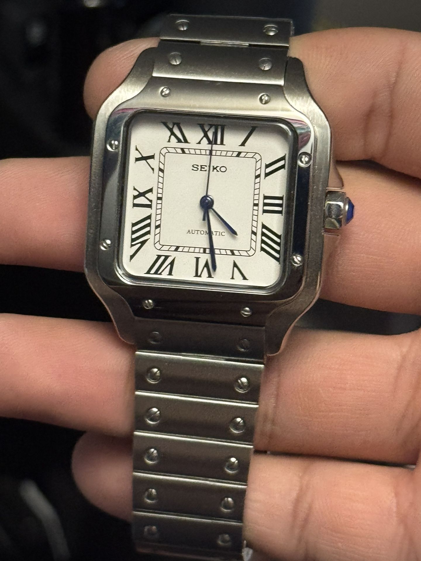 Seiko Mod Watch Santos