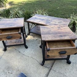 Coffee table/end tables