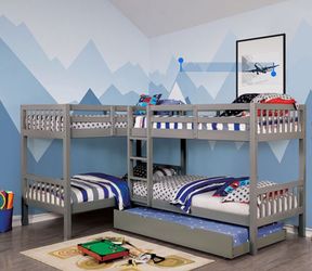 QUADRUPLE TWIN BUNK BED