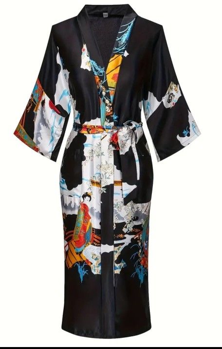 FLORAL PRINT NEW NIGHT ROPE ( SIZE XLARGE )