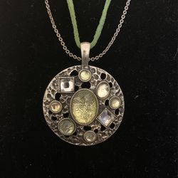 Lia Sophia Green Necklace