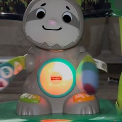 Fisher-Price Linkimals Smooth Moves Sloth Baby Electronic Learning Toy with Lights & Music