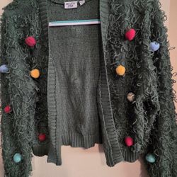 Ugly Christmas Tree Cardigan 