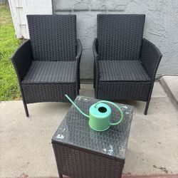 Patio Chairs Set $45.