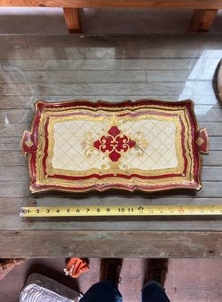 Vintage Wood Tray