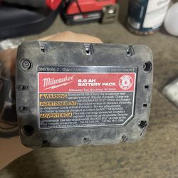 6.0 Milwaukee M12 Battery 
