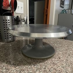 Heavy Duty Metal , Rotating Cake Stand ….