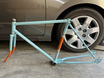 Large Porsche Bicycle Frame